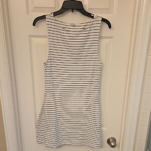 Cotton On Black and White Striped Dress